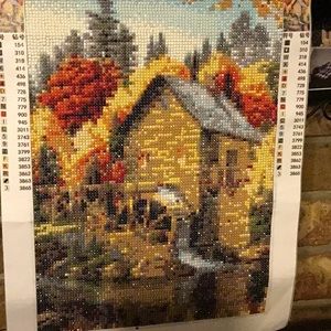 Pretty fall diamond painting 30x40